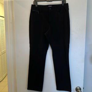 NWOT  Black 12P NYDJ stretchy pants